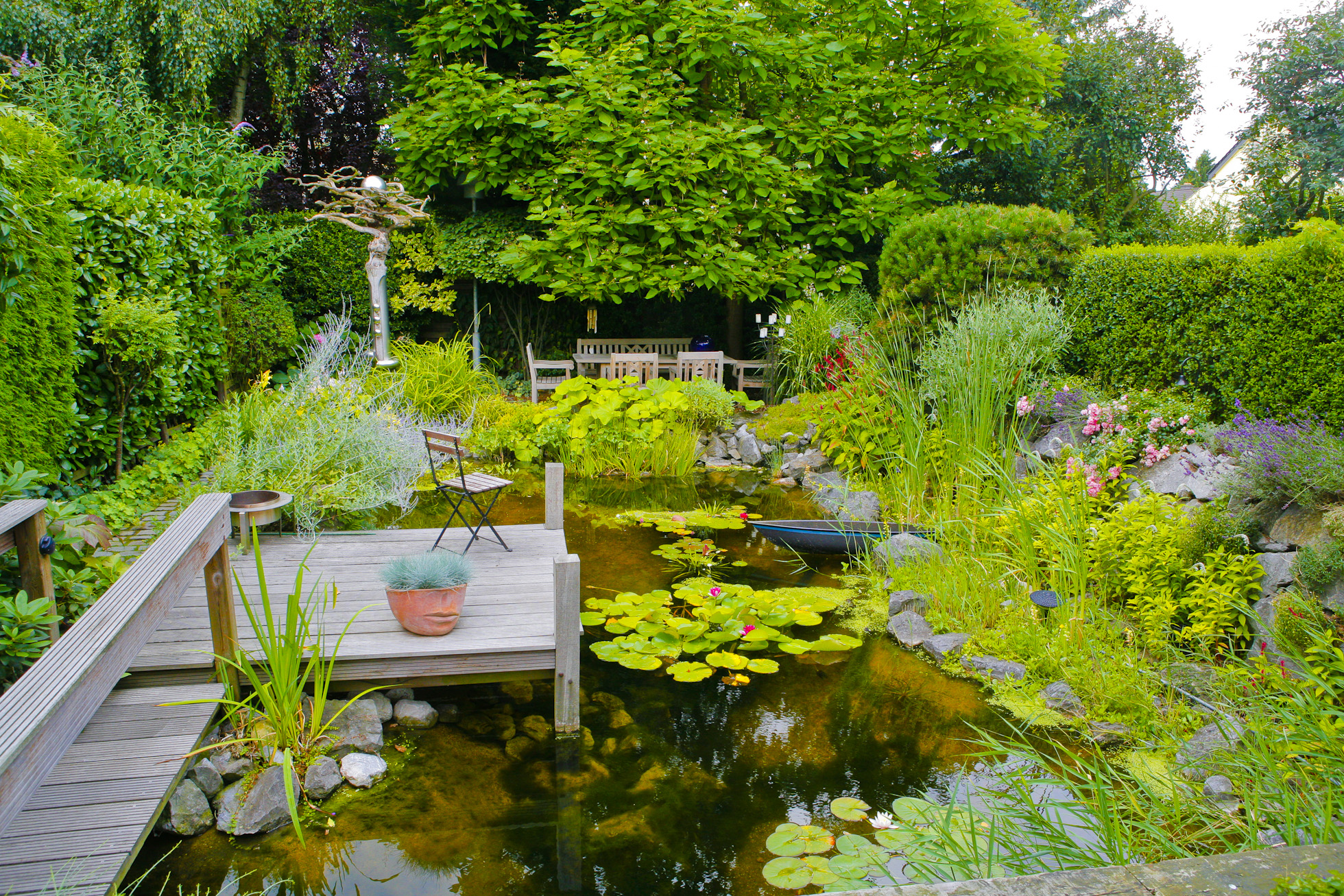 Wasseridyll im Garten - Einen Teich gestalten