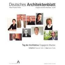 Brigitte Röde im Deutschen Architektenblatt