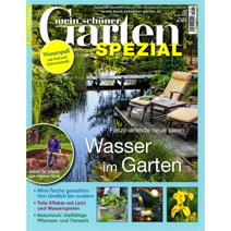 Wasser im Garten -  Ein neues Spezial- Heft von Mein schöner Garten